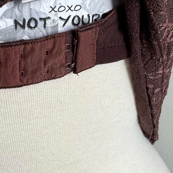 Vintage brown lace camisole - Picture 4 of 5